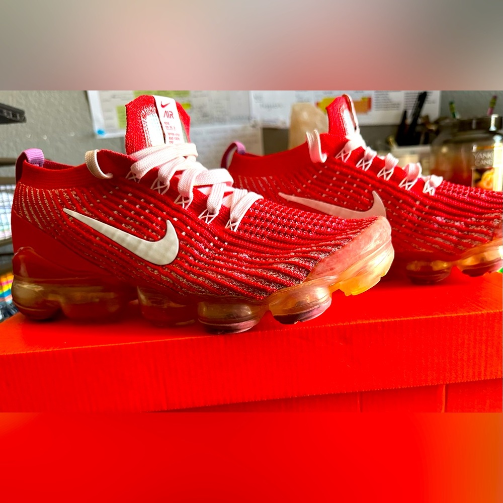 Nike Air Vapor Max Flynit 3 Red